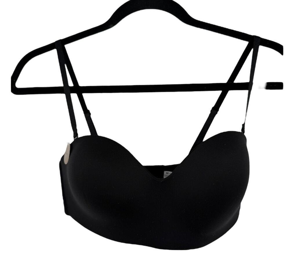 Wacoal 854372 Staying Power wire free strapless bra black size 32C